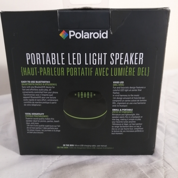 Polaroid Wireless Speaker - Picture 3 of 5